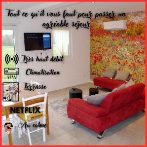 Les Coquelicots - Modern & Wifi Parking